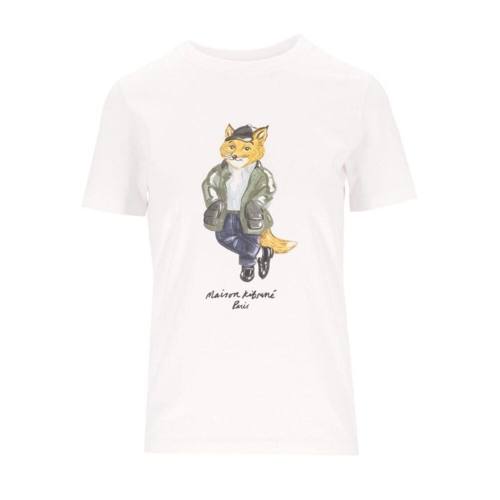 Maison Kitsuné Women Weekend Fox  T-Shirt